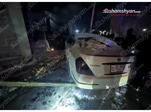 Վարդենիկում 39-ամյա վարորդը «Nissan Teana»-ով բшխվել է քարե պատնեշին․ վարորդը մшհացել է