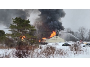 An explosion took place in one of the New York churches. there are injuries