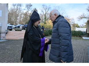 Վահագն Խաչատուրյանն այցելել է Ժնևի Սուրբ Հակոբ եկեղեցի