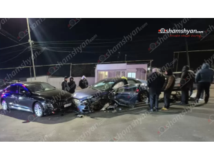 Դավիթ Բեկ փողոցում բшխվել են «Lincoln», «Hongqi», «Honda» և «Opel» մակնիշի ավտոմեքենաները․ կա վիրшվոր