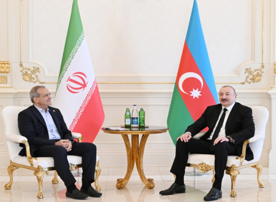 Բաքվում կայացել է Ադրբեջանի և Իրանի նախագահների հանդիպումը