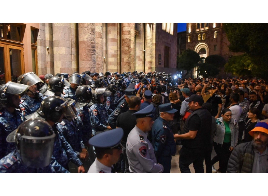 Բողոքի ակցիայի ժամանակ բերման ենթարկվածների թիվն անցել է 60-ից, կան կալանավորվածներ