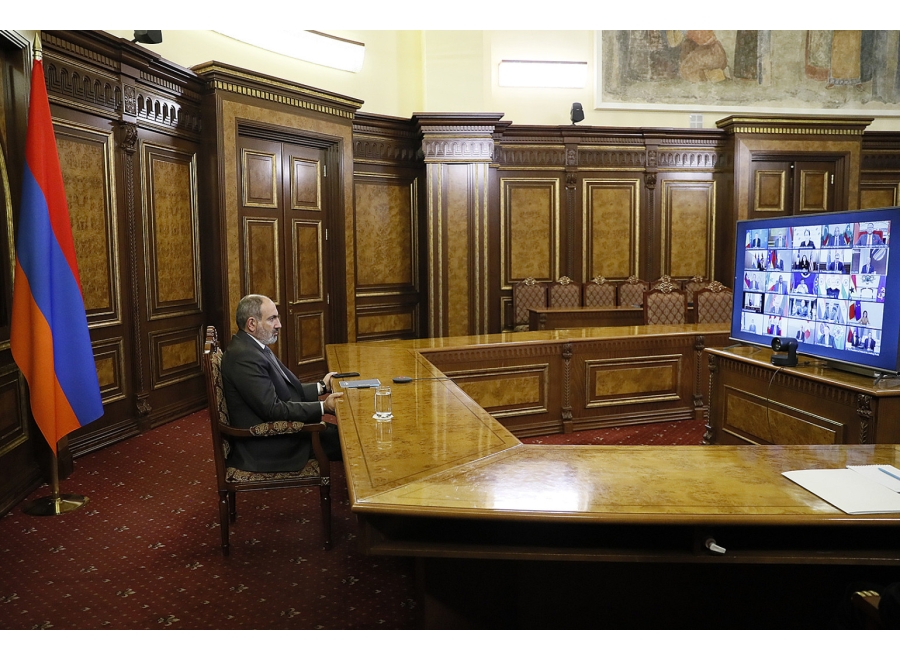 Նիկոլ Փաշինյանը մասնակցել է «Հանուն ժողովրդավարության» համաժողովի բացմանը